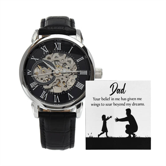 Unmatched Craftsmanship: The Father's Day Openwork Timepiece