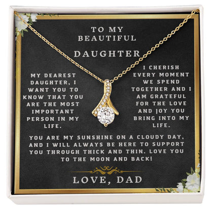 To My Daughter - Necklace