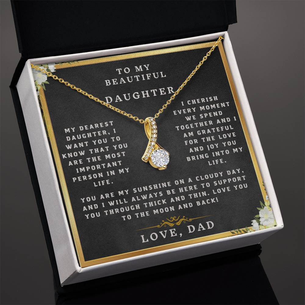 To My Daughter - Necklace