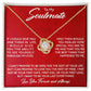 To My Soulmate, You Are Special To Me - Love Knot Necklace
