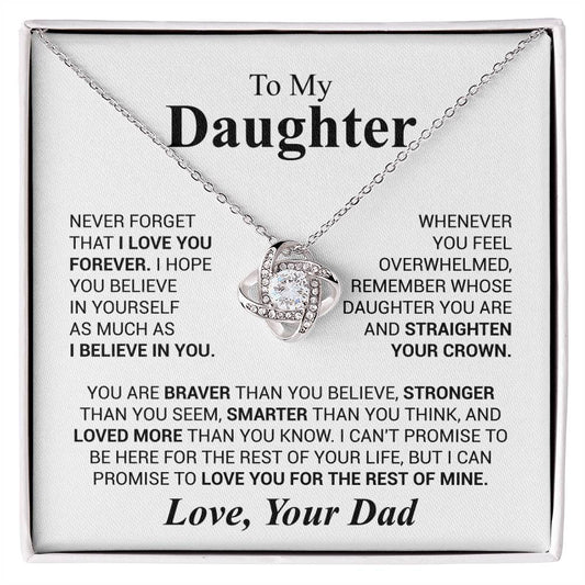 To My Daugther - Never Forget That I Love You Forever