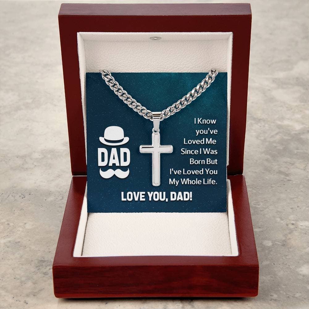 Sacred Symbolism: The Father's Day Artisan Cross Necklace