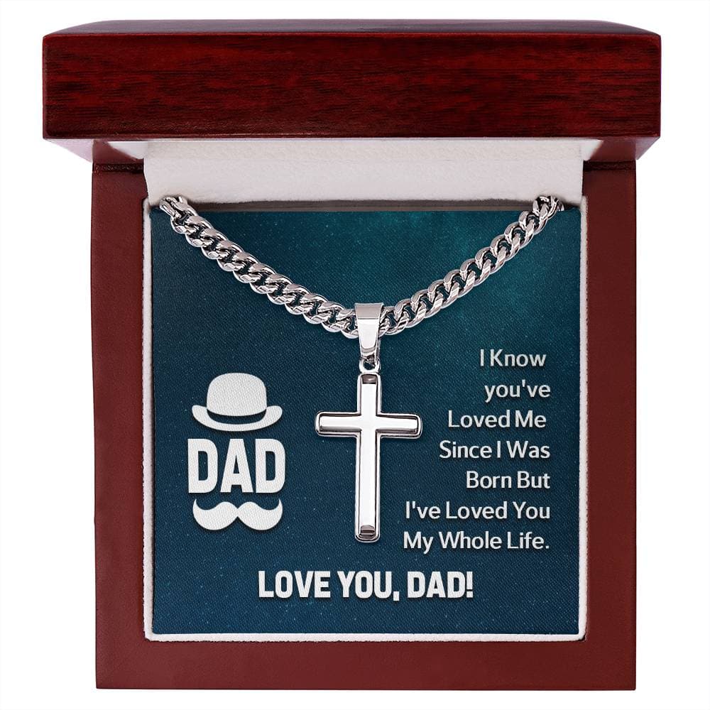 Sacred Symbolism: The Father's Day Artisan Cross Necklace