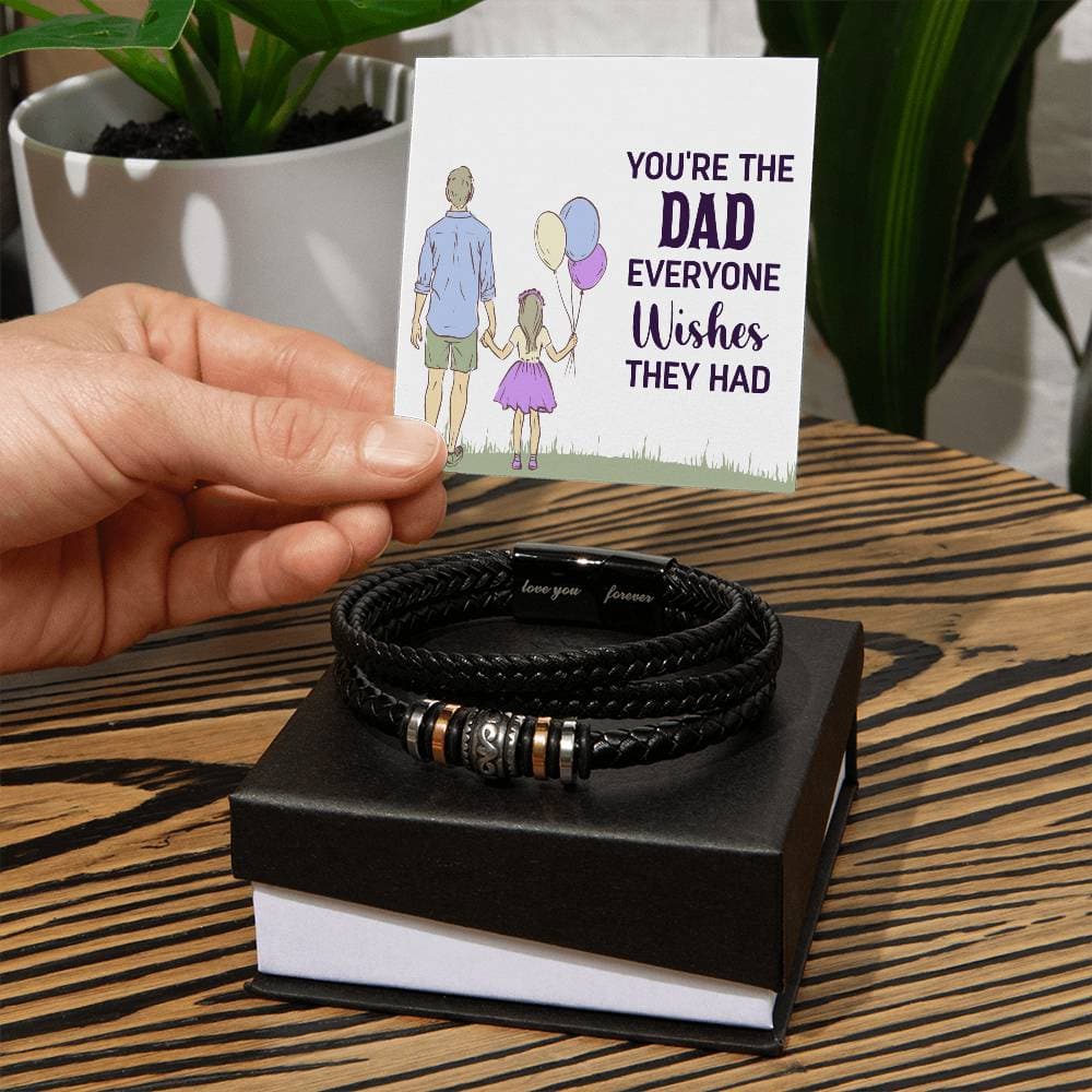 Endless Affection: The Love You Forever Bracelet for Dad's Day