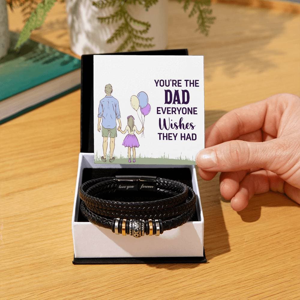 Endless Affection: The Love You Forever Bracelet for Dad's Day