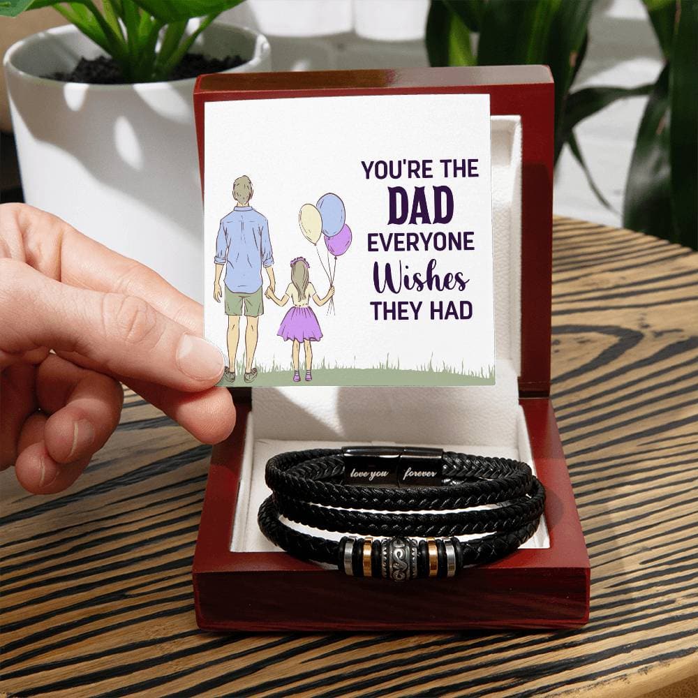 Endless Affection: The Love You Forever Bracelet for Dad's Day