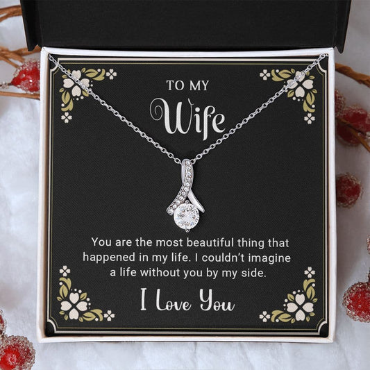 To My Wife I  Alluring Beauty necklace
